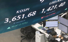 코스피, 장중 사상 최고치 경신…3654.40