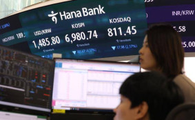 하루 만에 7천피 반납 코스피…한은, 기준금리 연 2.75%로 인상